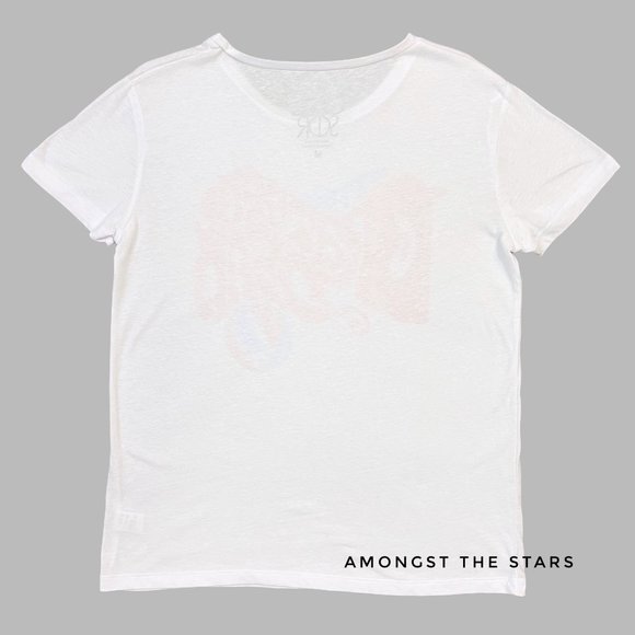Chaser The Grateful Dead White Red Blue Band Tee - Picture 4 of 4